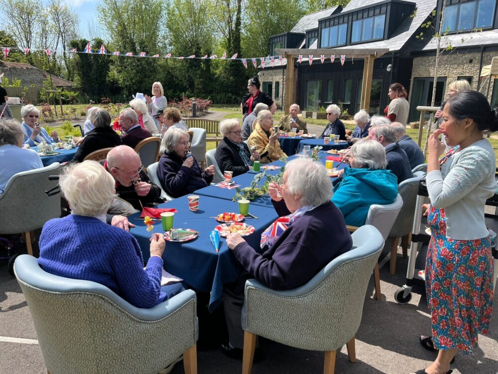 VE celebrations at Norden House